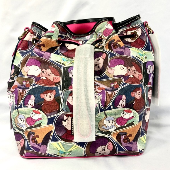 Dooney & Bourke Handbags - 2022 Disney Parks Dooney & Bourke The Rescuers Cinch Drawstring Bag (B) - NEW